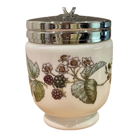 EUC Vintage Royal Worcester Lavinia King Sized Egg Coddler - Picture 2 of 4